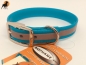 Preview: Biothane Reflect Halsband mit Dornschnalle rund, Breite: 19mm