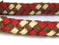 Preview: G2 Tauwerk Halsband Basic, rund geflochten, mit Zugstop, Chestnut