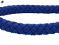 Preview: G2 Tauwerk Halsband Basic, rund geflochten, mit Zugstop, Kobaltblau