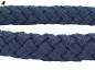 Preview: G2 Tauwerk Halsband Basic, rund geflochten, mit Zugstop, Navy