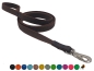 Preview: HWP Führleine gummiert 20mm, S-Haken vernickelt, Handschlaufe wählbar
