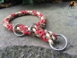 Preview: G1 Tauwerk Halsband Basic 15mm mit Zugstop, rund geflochten, Chestnut