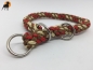 Preview: G1 Tauwerk Halsband Basic 15mm mit Zugstop, rund geflochten, Chestnut