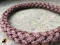 Preview: G1 Tauwerk Halsband Basic 15mm mit Zugstop, rund geflochten, Mocca