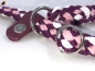 Preview: Tauwerk Agility & Retrieverleine G2 Classic 150cm, rund geflochten, Hibiscus