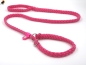 Preview: Tauwerk Agility & Retrieverleine G2 Classic 150cm, rund geflochten, Hot Pink