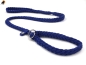 Preview: Tauwerk Agility & Retrieverleine G2 Classic 150cm, rund geflochten, Kobaltblau