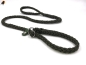 Preview: Tauwerk Agility & Retrieverleine G2 Classic 150cm, rund geflochten, Oliv