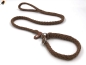 Preview: Tauwerk Agility & Retrieverleine G2 Classic 150cm, rund geflochten, Sandrot