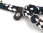 Preview: Tauwerk Agility & Retrieverleine G2 Classic 150cm, rund geflochten, Schoko-Minze