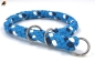 Preview: G2 Tauwerk Halsband Basic, rund geflochten, mit Zugstop, Atlantis