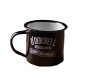 Preview: O’Donnell Gang Emaille Tasse 300ml, schwarz