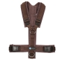 Preview: annyX Brustgeschirr Fun, braun/braun