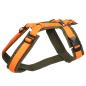 Preview: annyX Brustgeschirr Fun, oliv/orange