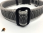 Preview: Halsband gummiert 25mm x 40-60cm, mit PVC-Verschluß, stufenlos verstellbar