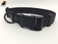 Preview: Halsband gummiert 25mm x 40-60cm, mit PVC-Verschluß, stufenlos verstellbar