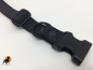 Preview: Halsband gummiert 25mm x 40-60cm, mit PVC-Verschluß, stufenlos verstellbar