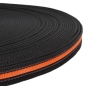 Preview: Gummiertes Gurtband NEON mit Anti-Rutsch-Auflage und Signalfarbener Innennaht, 20mm