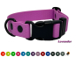 Preview: TPU Hexa Halsband FUN 25mm mit PVC-Verschluß, verstellbar