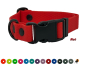 Preview: TPU Hexa Halsband FUN 25mm mit PVC-Verschluß, verstellbar