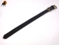 Preview: Softleder-Halsband Premium, 25mm, Beschläge Vollmessing, Dunkelbraun