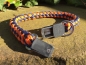 Preview: G2 Maßhalsband PRO mit ClicLock-Verschluß, Navy-Orange