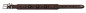 Preview: Hunter Nappaleder Halsband Virginia Rose 55cm x 39mm, tabak