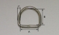 Preview: D-Ring, geschweißt, 25x20x4.0mm, Schwarz matt