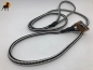Preview: HWP Moxonleine mit Zugstop, Handmade, 6mm x 130cm, Greyhound