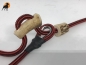 Preview: Systemleine Unterteil Moxon 6mm mit Karabiner und Halsteil mit Hornstop