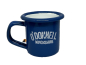 Preview: O´Donnell Emaille Mini-Tasse 50ml, blau (1 Stück)