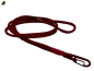 Preview: HWP Paracord Pfeifenband Alpha1, mit pulverbeschichtetem Federhaken, 4mm x 50cm, einfarbig