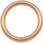 Preview: Ring, geschweißt, 30x4.0mm, Rosegold