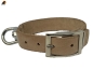 Preview: Leder Schweißhalsung Junior 25mm, verstellbar