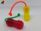 Preview: TPS Motivationshantel Super Strong 9cm mit Biothane Wurfseil