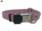 Preview: TPU Hexa Halsband mit Cliclock Sicherheitsverschluß 20mm, verstellbar
