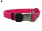 Preview: TPU Hexa Halsband mit Cliclock Sicherheitsverschluß 20mm, verstellbar