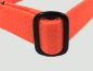 Preview: TPU Hexa Halsband FUN 25mm mit PVC-Verschluß, verstellbar