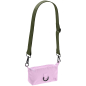 Preview: Hunter Crossbody-Tasche Charlotte grün/lila 33 x 9,5 x 17cm