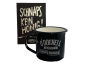 Preview: O’Donnell Gang Emaille Tasse 300ml, schwarz