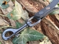 Preview: Biothane Beta Kurzführer Ebony 19mm x 25cm mit Handschlaufe