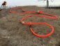 Preview: HWP Biothane Flüsterleine Coated Rope mit Kausche, 6mm x 320/350cm, OHNE Stop