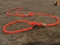 Preview: HWP Biothane Flüsterleine Coated Rope mit Kausche, 6mm x 320/350cm, OHNE Stop