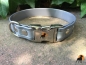 Preview: HWP Biothane Reflect HB 25mm mit Alu-Verschluß, Silber