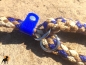 Preview: Tauwerk Agility & Retrieverleine G2 Classic 150cm, rund geflochten, Blue Creek