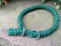 Preview: G2 Tauwerk Halsband Basic, rund geflochten, mit Zugstop, Tanne