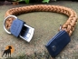 Preview: G2 Maßhalsband PRO mit ClicLock-Verschluß, Sandrot