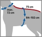 Preview: Trixie Bademantel Gr.XL, Bauch 84-102cm, Hals 72cm