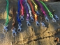 Preview: Nylon Pfeifenband Glam 3mm mit Karabiner