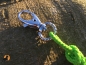Preview: Nylon Pfeifenband Glam 3mm mit Karabiner